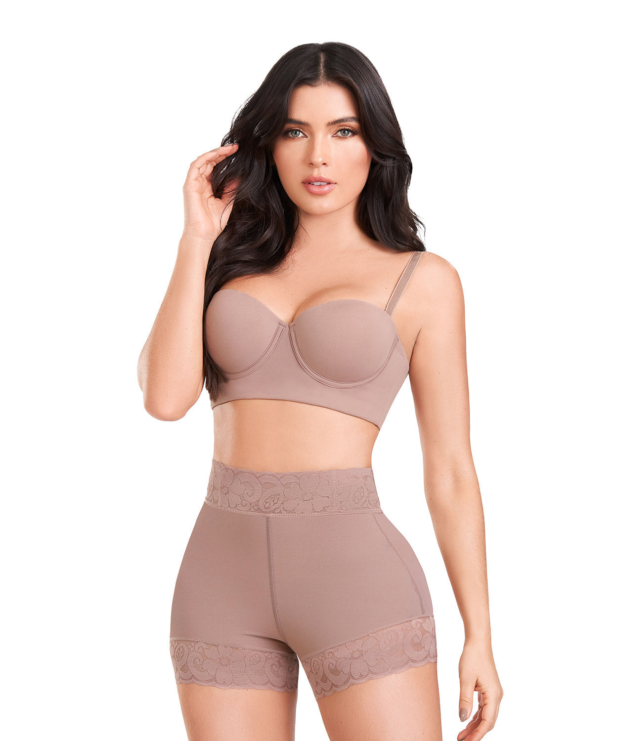 Short levanta glúteos con control abdomen y efecto natural – Ann Chery 1101
