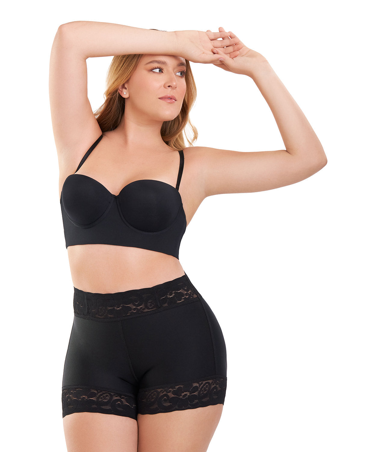 Short levanta glúteos con control abdomen y efecto natural – Ann Chery 1101