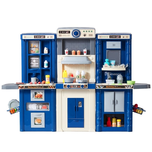 Christmas Gift VEVOR Kitchen Playset Kids Pretend Cooking Play Toy 74