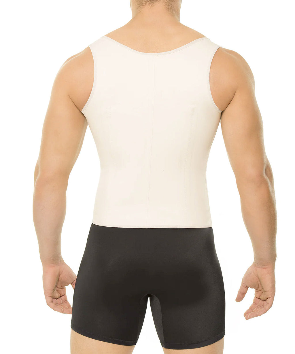 Faja masculina de látex tipo chaleco con control abdomen – Ann Chery 2033