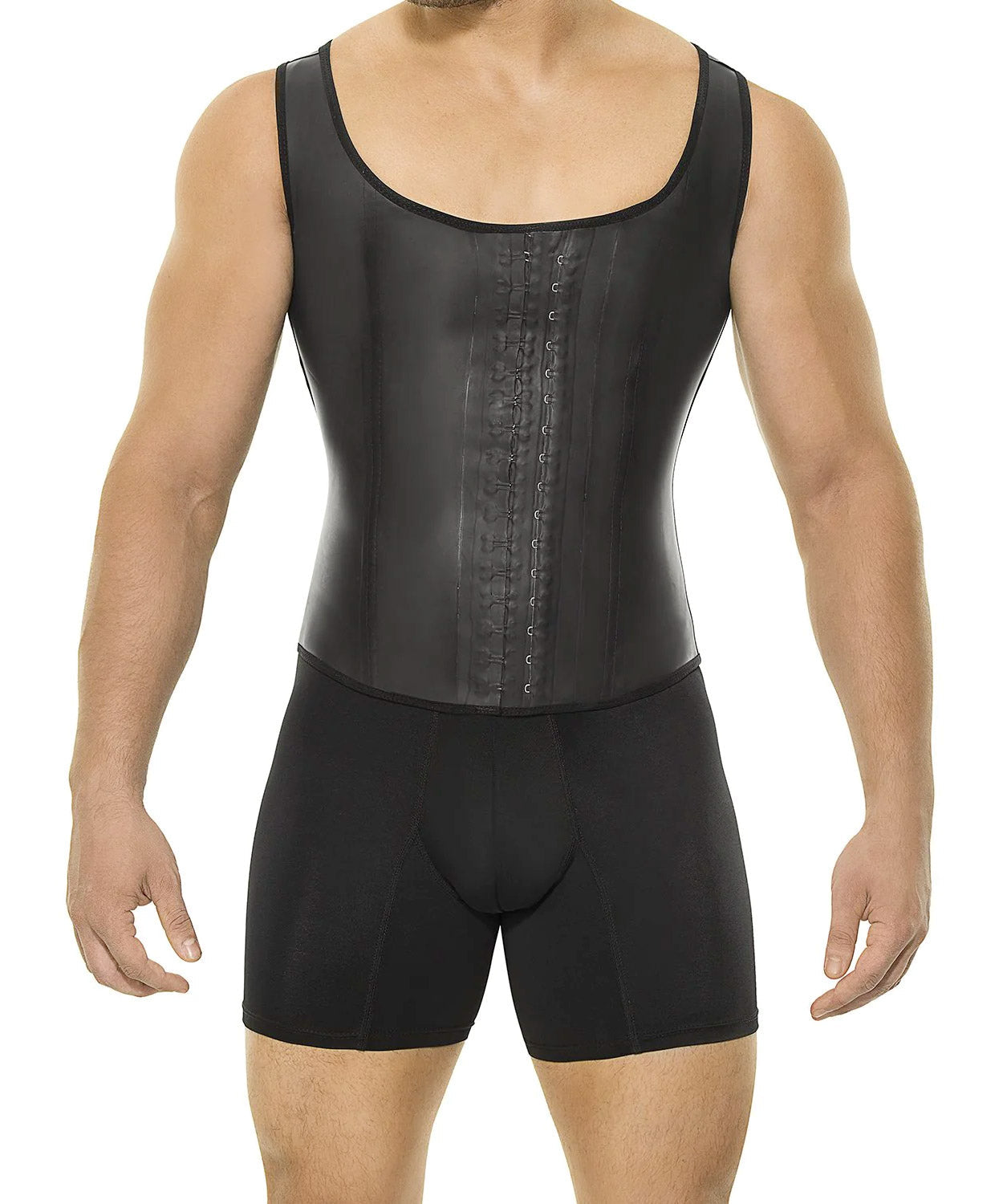 Faja masculina de látex tipo chaleco con control abdomen – Ann Chery 2033