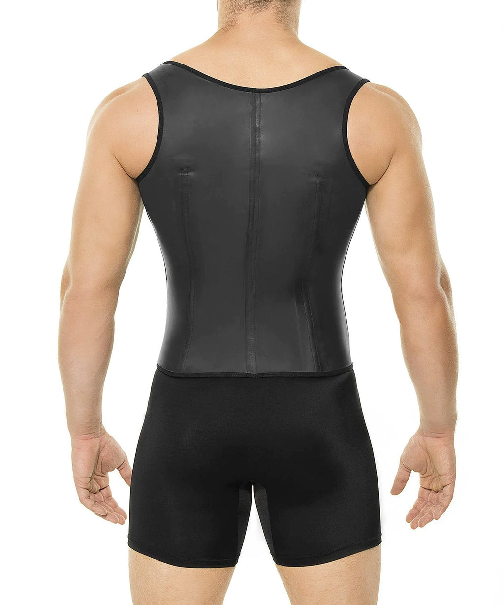 Faja masculina de látex tipo chaleco con control abdomen – Ann Chery 2033