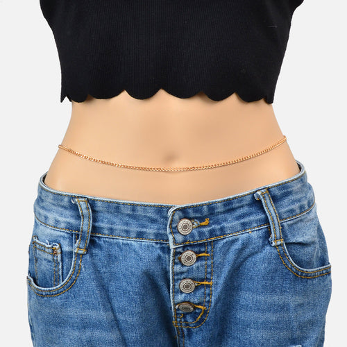 Beach Bikini Body Chain Belly Chain Adjustable Women Sexy Minimalist