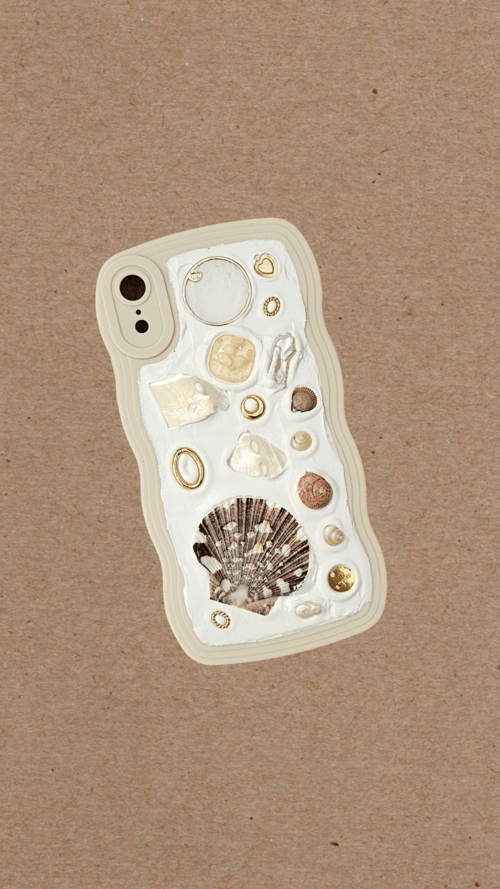 Coque de téléphone coquillages