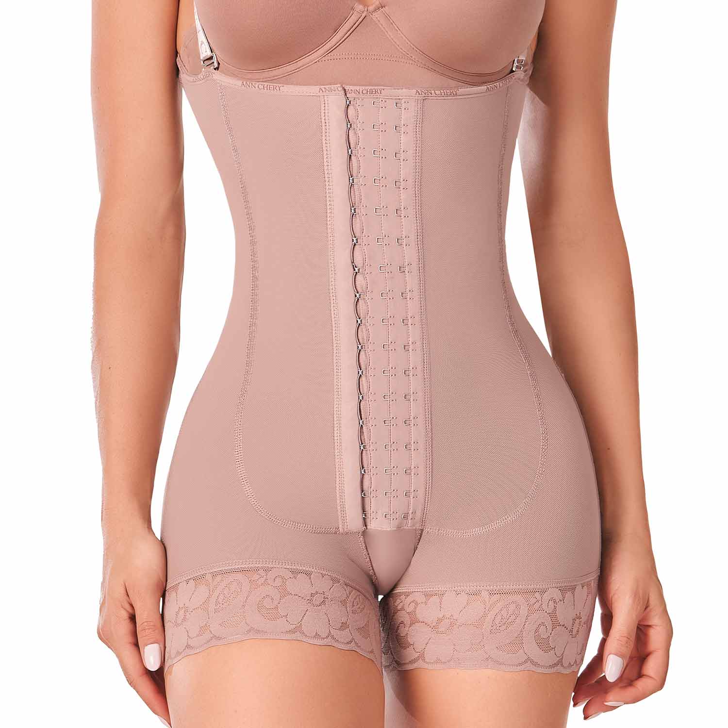 Faja postparto y post cirugía tipo body con control abdomen – Ann Chery 5166