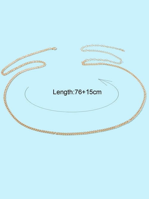 Beach Bikini Body Chain Belly Chain Adjustable Women Sexy Minimalist