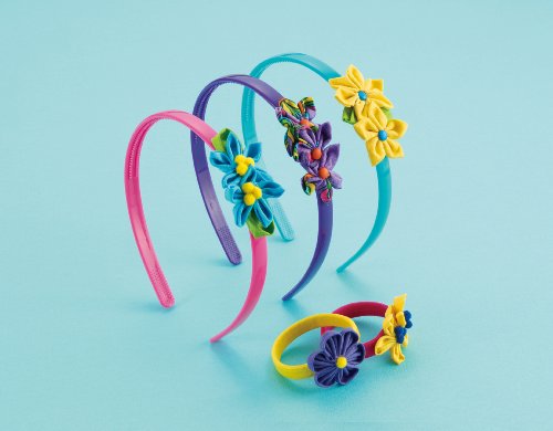 Clover 35mm Extra Small Gathered Petal Kanzashi Flower Plastic Mold