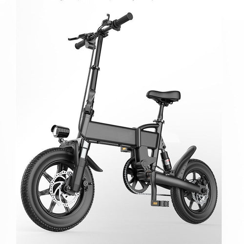 VoltStrider™ Compact 14 – Folding Urban E-Bike (36V, 250W, 20–30km