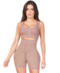 Short high-waisted butt lifter with hooks and tummy control – Ann Chery 5156B