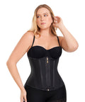 Cinturilla de látex 3 broches para moldear cintura tipo reloj de arena – Ann Chery 5280