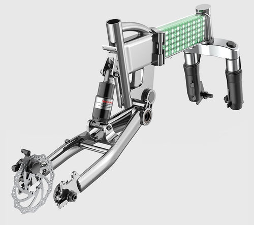 VoltStrider™ Compact 14 – Folding Urban E-Bike (36V, 250W, 20–30km