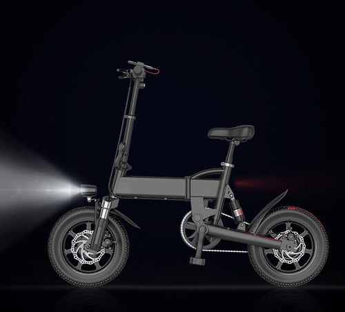 VoltStrider™ Compact 14 – Folding Urban E-Bike (36V, 250W, 20–30km