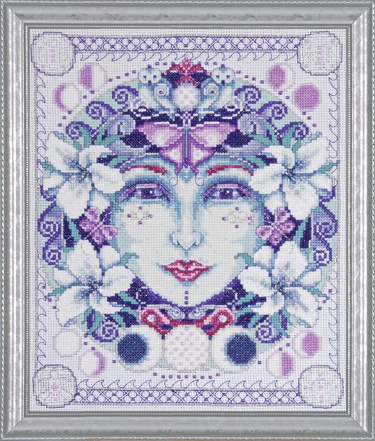 Cross Stitch Kit 14 Count Aida 23 x 28 cm