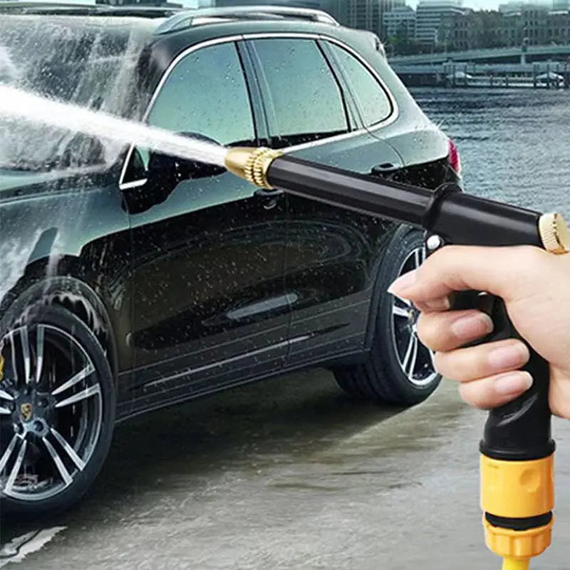1 set/adjustable water pressure car wash hose with spray gun watering and vegetables,5-40m can be selected