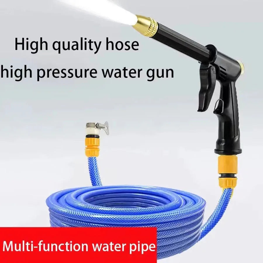 1 set/adjustable water pressure car wash hose with spray gun watering and vegetables,5-40m can be selected