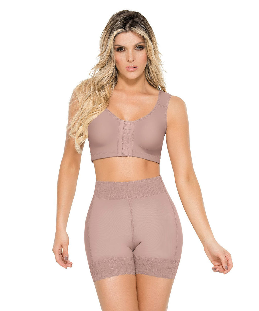 Short levanta glúteos con control abdomen y efecto moldeador – Ann Chery 5155A