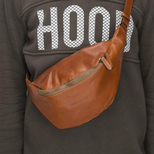 Minoan Genuine Leather Waist Bag for Women and Men