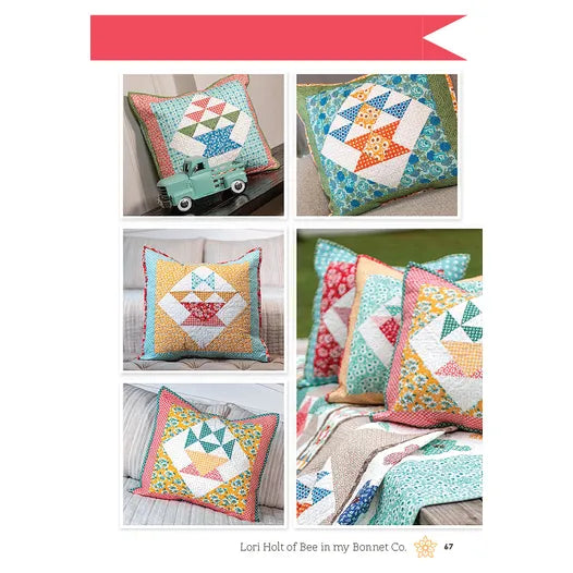 Lori Holt Flea Market Sewing Book - 69 Pages and Spiral Bound **Arrives 19 Nov**