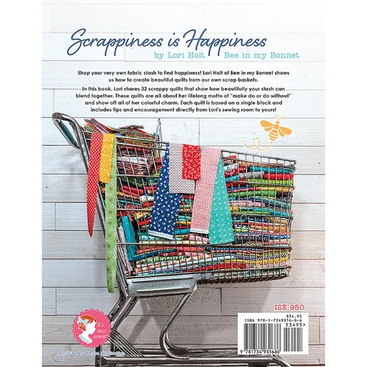 Libro Los Retazos son la Felicidad Cómo hacer quilts con scraps 222 páginas con espiral