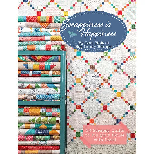 Libro Los Retazos son la Felicidad Cómo hacer quilts con scraps 222 páginas con espiral